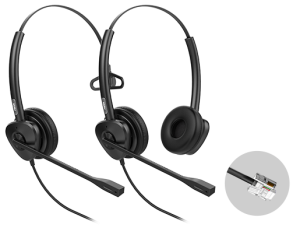 HT301/HT302 RJ9 Headset