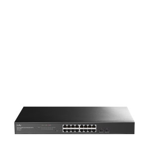 16-Port Gigabit Light-Managed Switch with 2 SFP, GS1016ES2 1.0