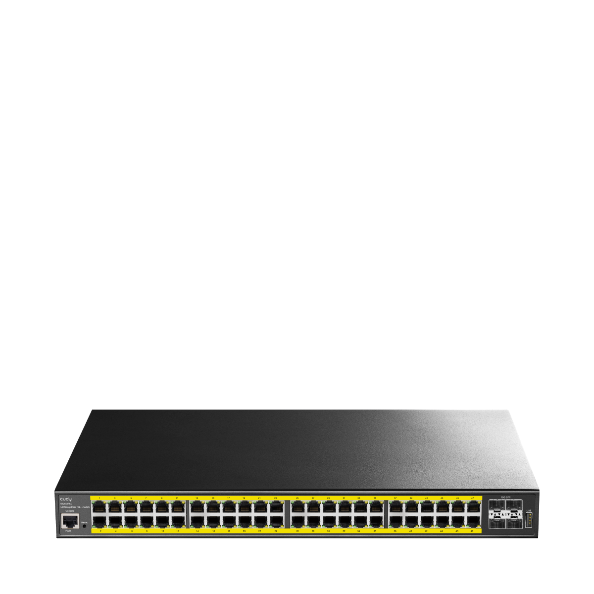 48-GbE PoE L2 Managed Switch with 4-SFP+, GS2048PS4 1.0