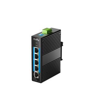 5-Port Gigabit Industrial PoE+ Switch, IG1005P 2.0