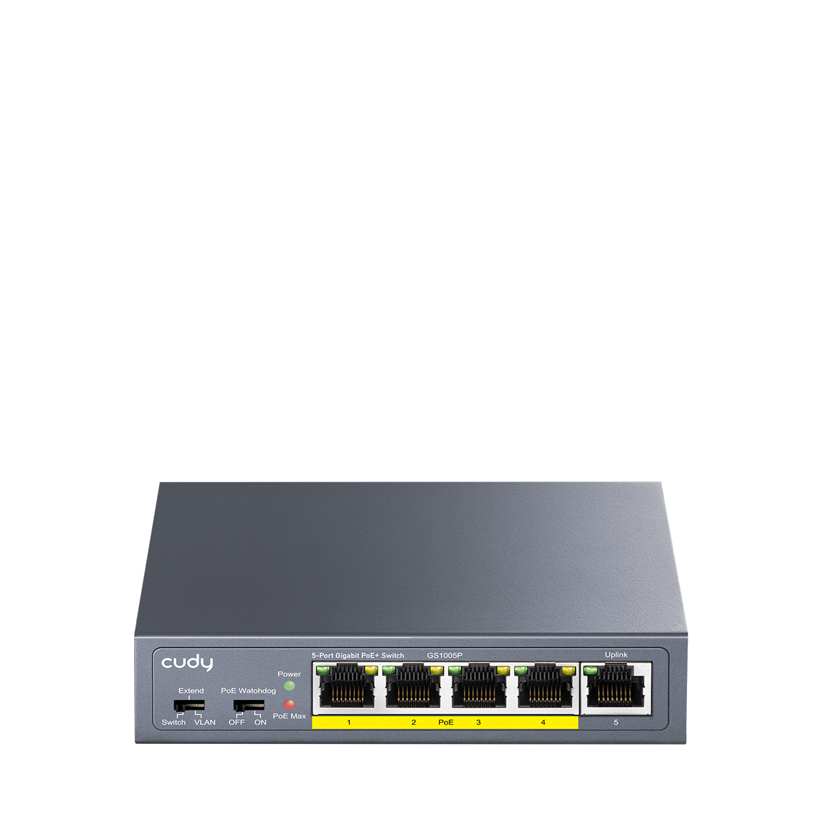 5-Port Gigabit PoE+ Switch, GS1005P 2.0