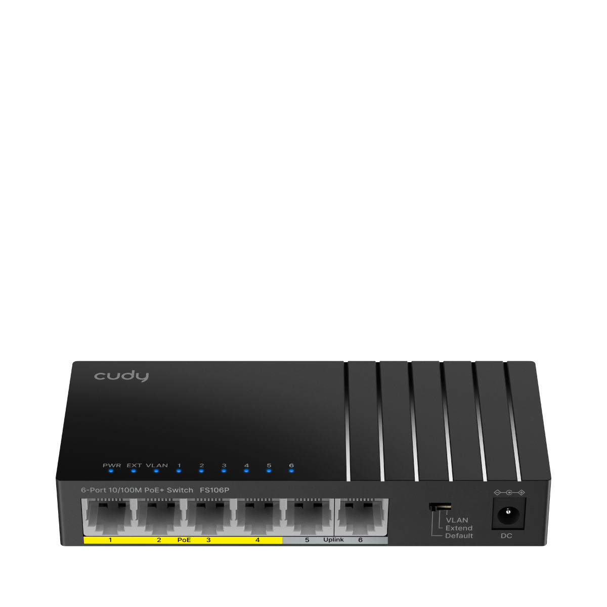 6-Port 10/100M PoE+ Switch, FS106P 1.0