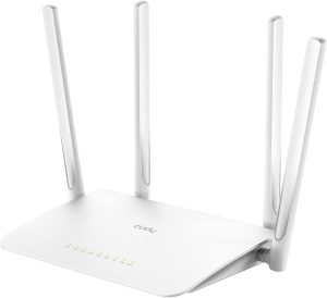 Cudy AC1200 Gigabit WiFi Router(WR1300), Dual Band MU-MIMO Wireless Internet Router, 4 x Antennas, VPN, Guest WiFi and AP Mode, Long Range Coverage