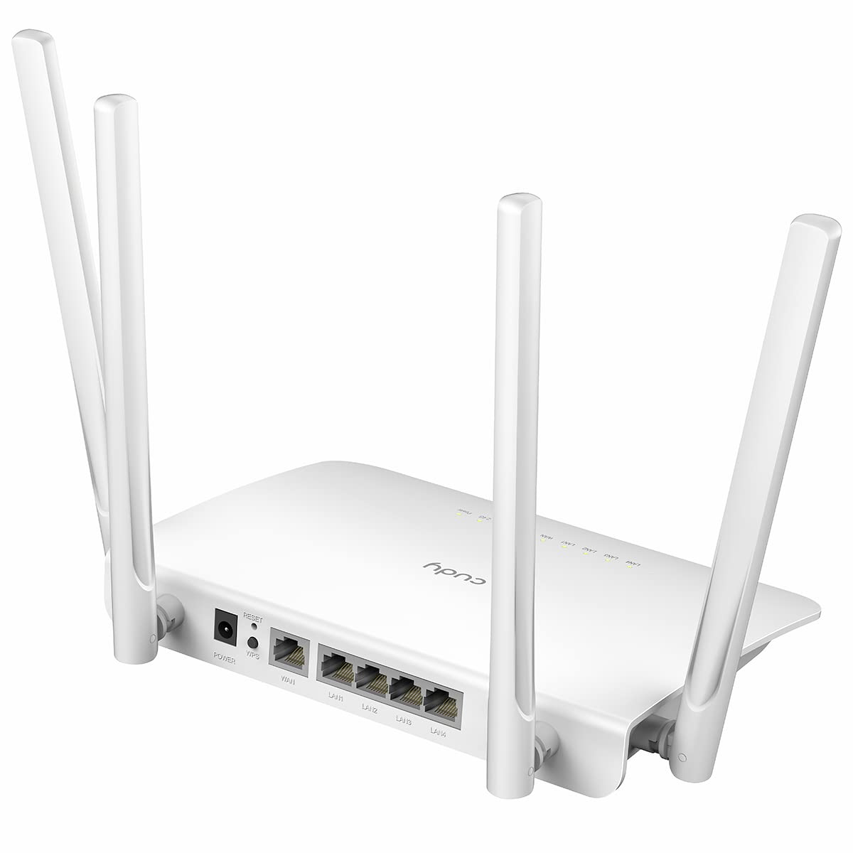 Cudy AC1200 Gigabit WiFi Router(WR1300), Dual Band MU-MIMO Wireless Internet Router, 4 x Antennas, VPN, Guest WiFi and AP Mode, Long Range Coverage
