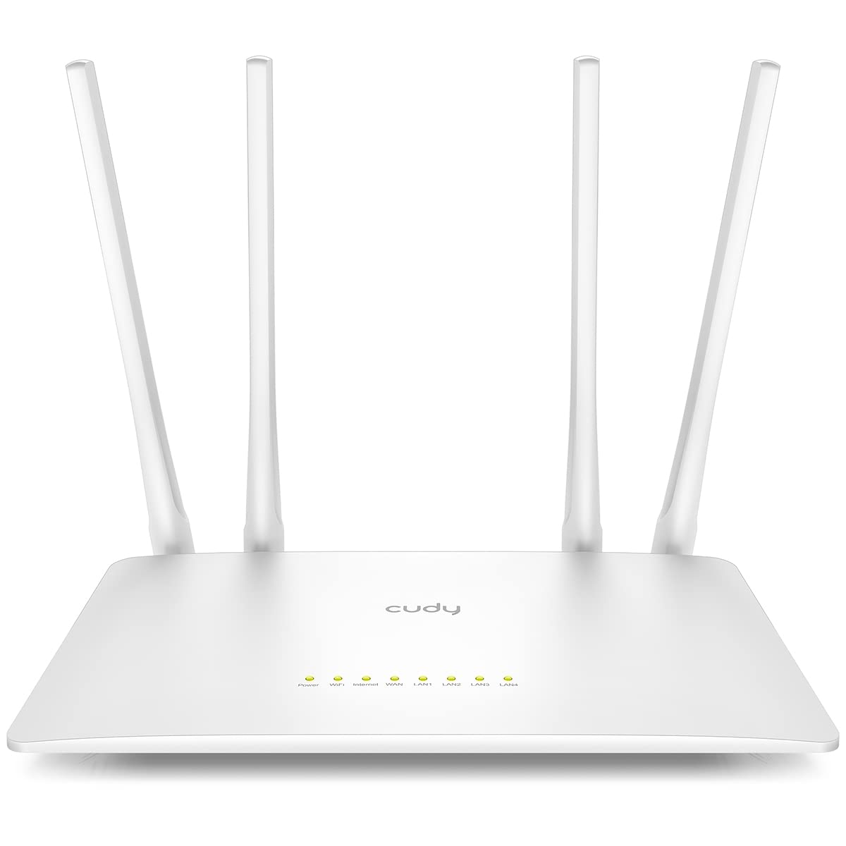 Cudy AC1200 Smart WiFi Router Extender, Access Point, WISP, 5GHz Dual Band, 10/100Mbps LAN, 4x5dBi Antennas, VPN, Guest WiFi, AP Mode, WR1200