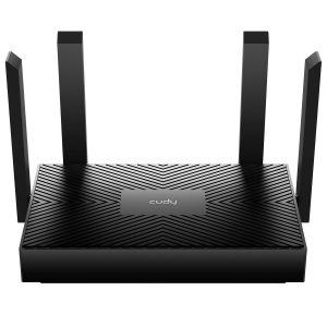 Cudy AX1500 Dual Band Wi-Fi 6 Router, 802.11ax Internet Router, Access Point, 4 5dBi Antennas, MU-MIMO, Beamforming, OFDMA, WPA3, WR1500