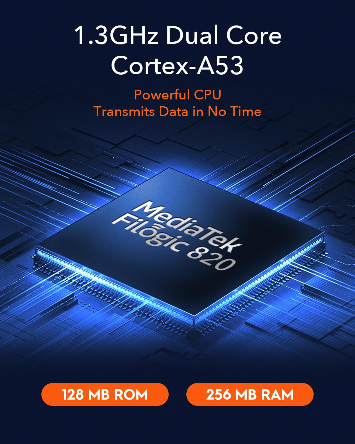 Cudy AX3000 Multi Gigabit Dual Band WiFi 6 Mesh Router, 2.5Gbps WAN RJ45 Port, 4 Gigabit RJ45 Ports, 4 5dBi Antennas, MU-MIMO, OpenVPN, Wireguard, Zerotier, Ipsec VPN, Cloud APP