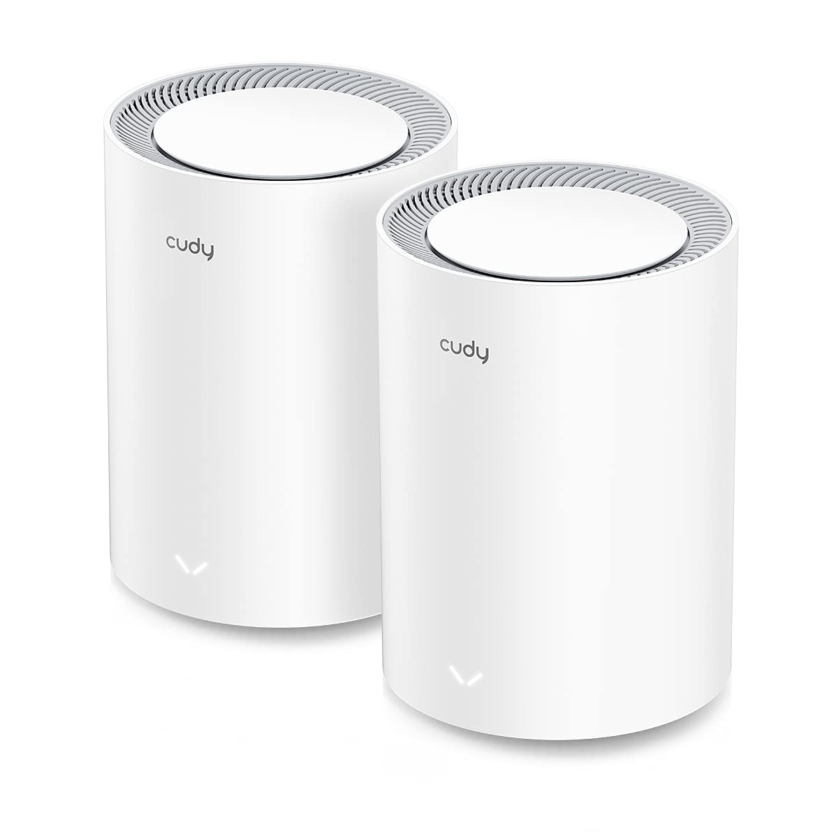 Cudy AX3000 Wi-Fi 6 2.5G Mesh System, Covers up to 4800 Sq.Ft, Replaces Wireless Router and Extender, Supports Ethernet Backhaul, Ideal for 2.5G Network, M3000 2-Pack