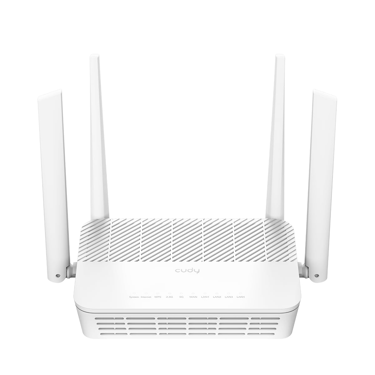 Cudy AX3000 WiFi 6 2.5G PoE-Powered Router with USB 2.0 Port, Dual Band VPN Router, MU-MIMO, WireGuard, Cudy Mesh Compatible, APP Control, WR3000P