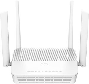 Cudy AX3000 WiFi 6 2.5G PoE-Powered Router with USB 2.0 Port, Dual Band VPN Router, MU-MIMO, WireGuard, Cudy Mesh Compatible, APP Control, WR3000P