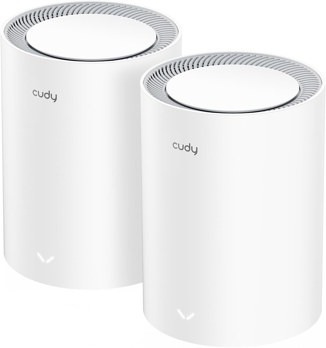 Cudy Dual Band BE3600 WiFi 7 Wi-Fi Mesh System, 3.6 Gbps 160 Mhz, Coverage up to 4,800 Sq.ft, 3 Gigabit Ports, Multi-VPN Compatible, Cudy APP Control(M3600 2-Pack)