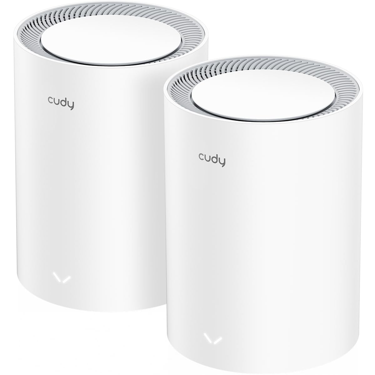 Cudy Dual Band BE3600 WiFi 7 Wi-Fi Mesh System, 3.6 Gbps 160 Mhz, Coverage up to 4,800 Sq.ft, 3 Gigabit Ports, Multi-VPN Compatible, Cudy APP Control(M3600 2-Pack)