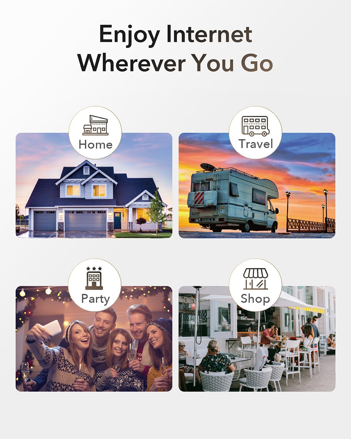 Cudy Unlocked 4G LTE Cat 6 Gigabit Modem Router with SIM Card Slot, 2 CA, AC1200 WiFi, SMA, OpenVPN, Wireguard, IPsec, VPN, LT700E