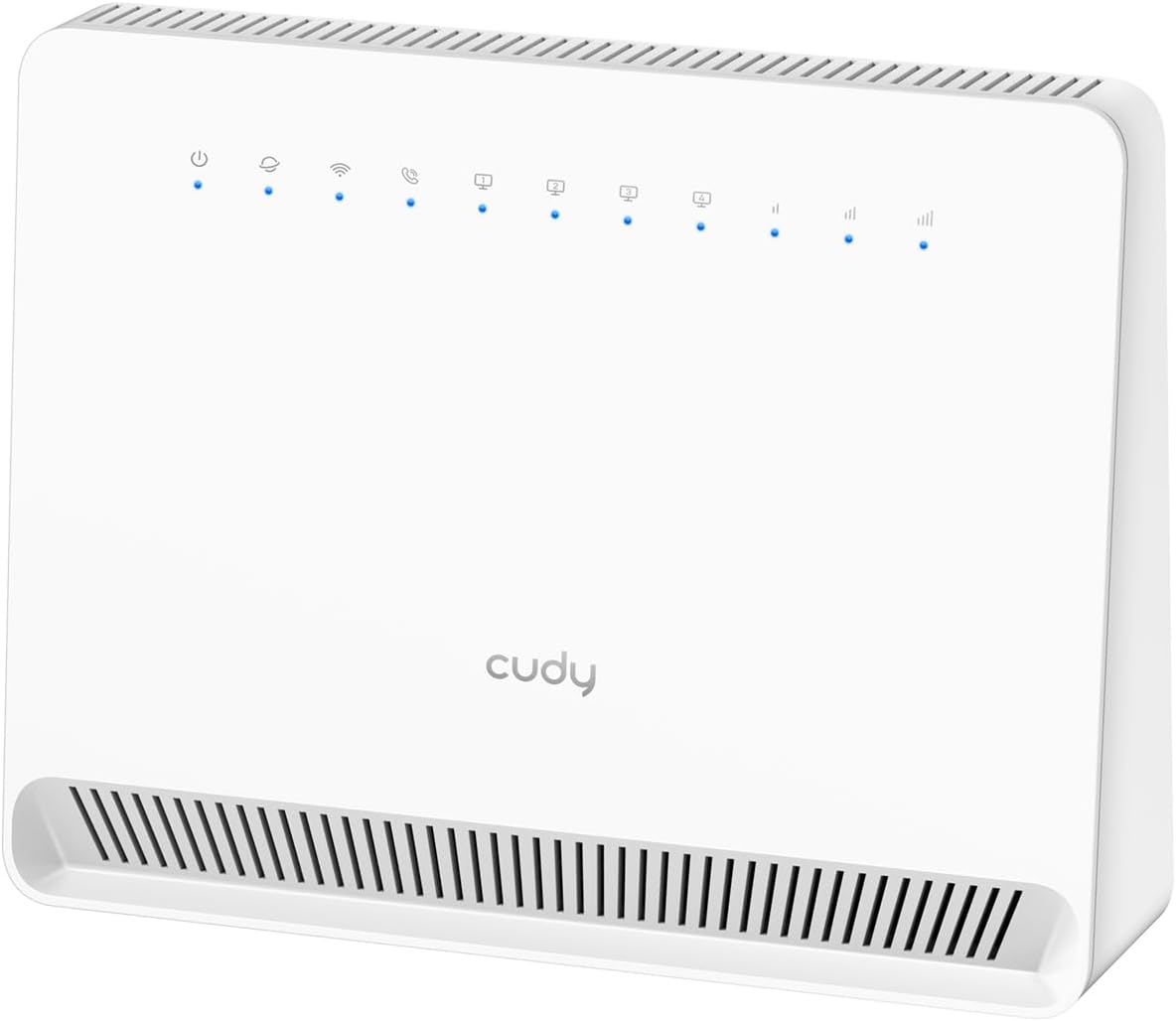 Cudy Unlocked 4G LTE Cat 6 Gigabit Modem Router with SIM Card Slot, 2 CA, AC1200 WiFi, SMA, OpenVPN, Wireguard, IPsec, VPN, LT700E